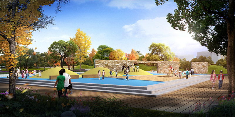 公園廣場設計景觀