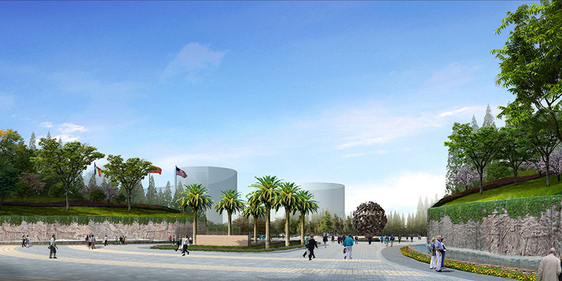 大型公園廣場景觀設計